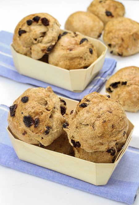 Cucina e ricette-panini integrali all'uvetta