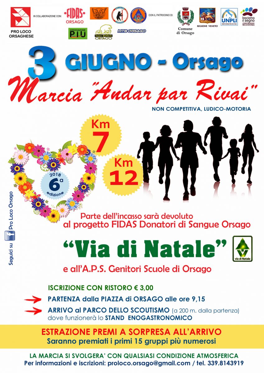 Orsago-6° Marcia Andar par Rivai