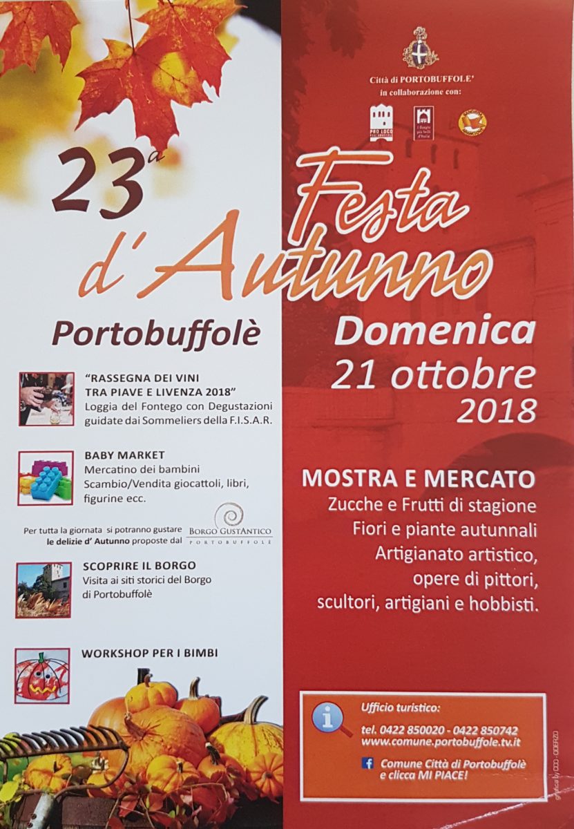 Portobuffolè-23° Festa d'Autunno