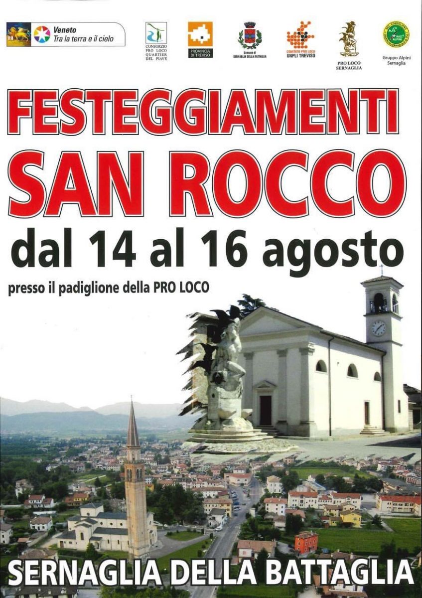 Sernaglia della Battaglia-Festeggiamenti San Rocco 2021