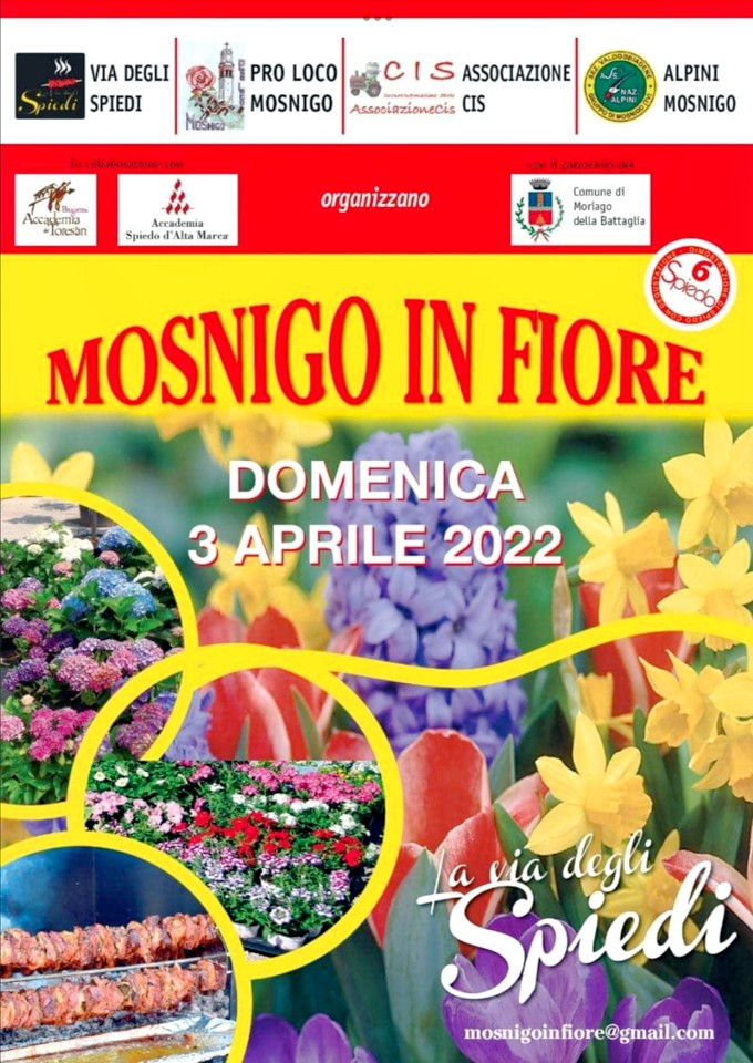 Moriago della Battaglia-Mosnigo in fiore 2022