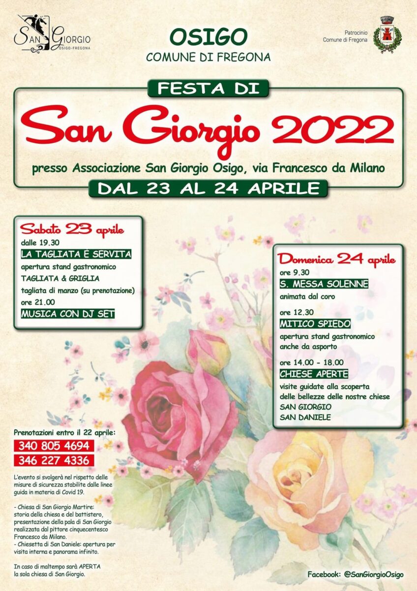 Fregona-Festa di San Giorgio 2022