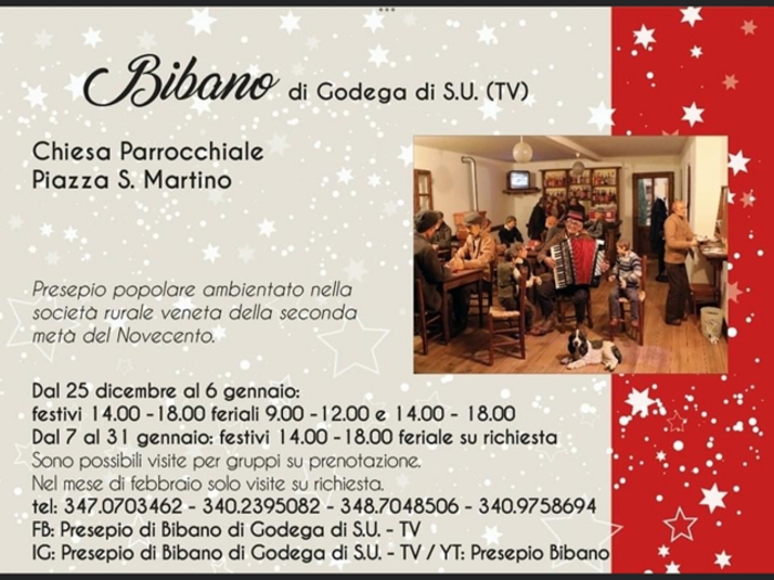 Godega Sant'Urbano-Presepe popolare Bibano